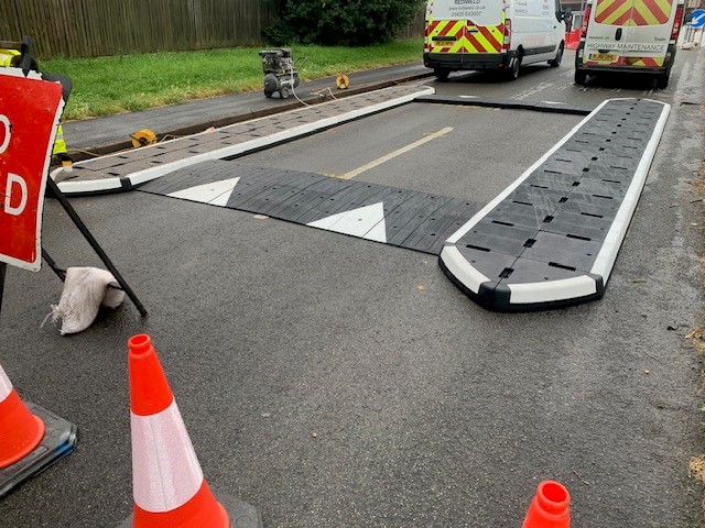 Lomond Cresent Leciester Redipave Traffic Island Combination Table June 2023 Case Study (1)