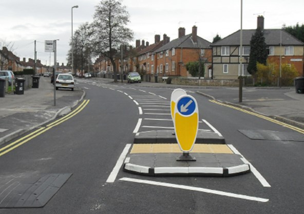 Leicester_City_Council_Stephensons_Drive_RediPave_Traffic_Island_Rediweld_Traffic
