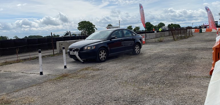 National_Passive_Safety_Crash_Demonstration_Day_Jislon_Pole_Cones_Rediweld_Traffic