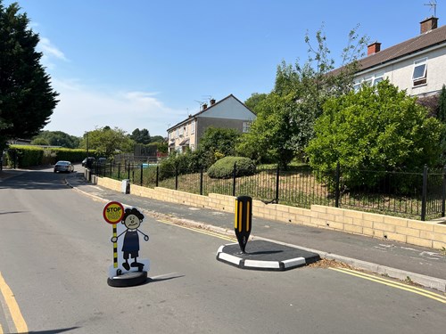 Rediweld Traffic Products: RediPave Traffic Island