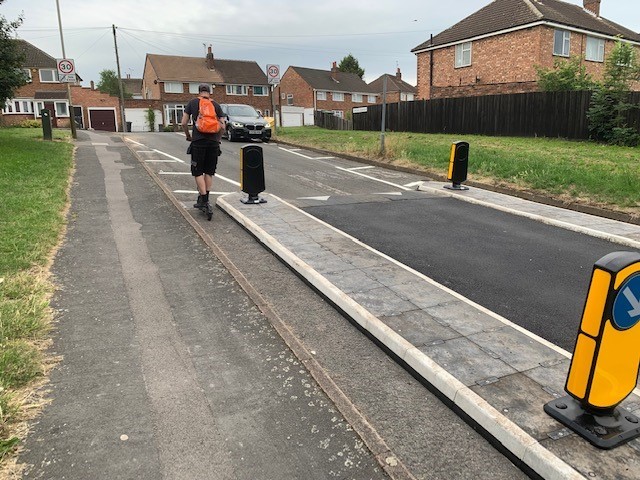 Lomond Cresent Leciester Redipave Traffic Island Combination Table June 2023 Case Study 11