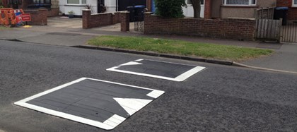Traficop Speed Cushions with Enfield Council